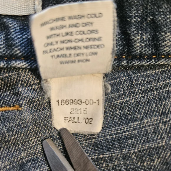 Old Navy Denim Blue Jeans Women's Size 20 Medium Wash Y2K Fall 2002 - Picture 12 of 14